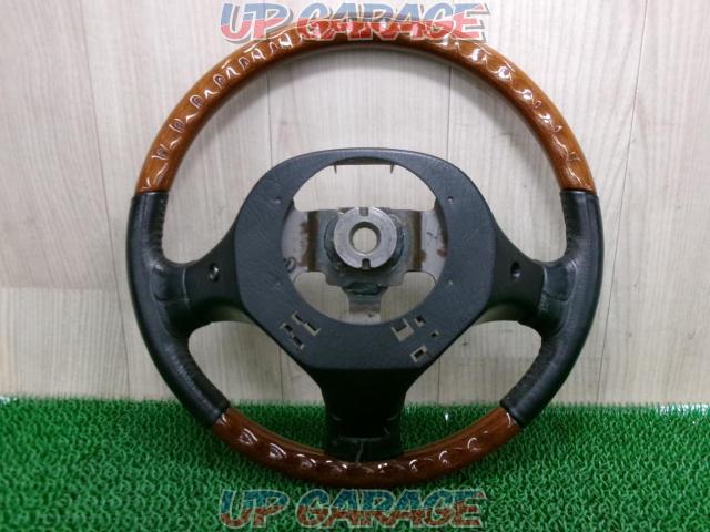 DAIHATSU (Daihatsu)
L700 system Mirajino
Genuine wood combination steering wheel-03