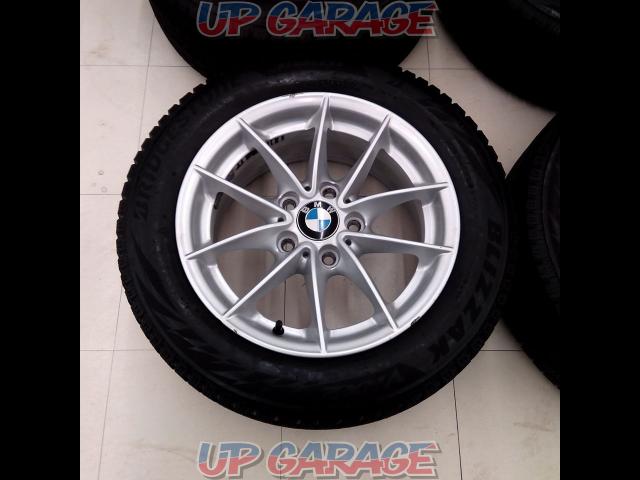 The price has been reduced! BMW
3 Series
Genuine aluminum wheels + BRIDGESTONE BLIZZAK
VRX-04