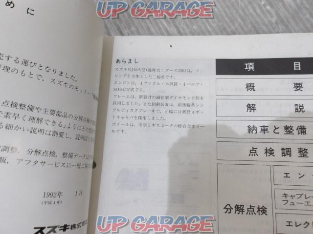 SUZUKI Goose 250 Genuine Service Manual-04