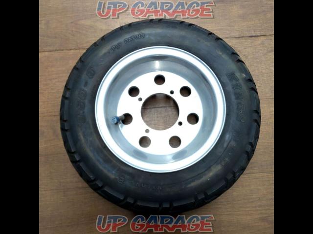 Unknown Manufacturer
8 inches
one piece wheel
Only one-03