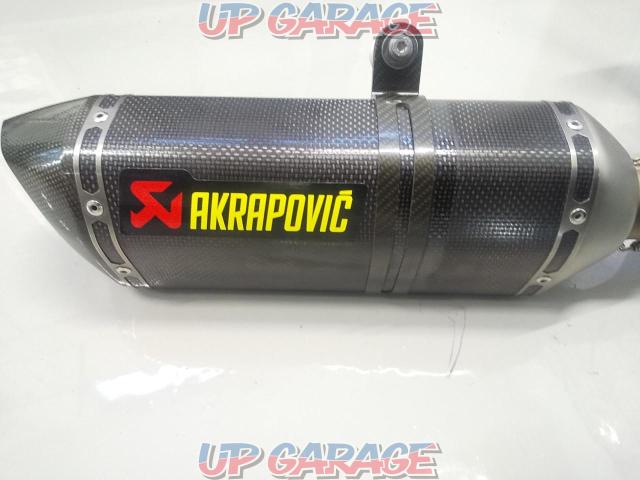 AKRAPOVIC(アクラポヴィッチ) レーシングライン カーボンフルエキゾーストマフラー BMW G310R 17-23-02