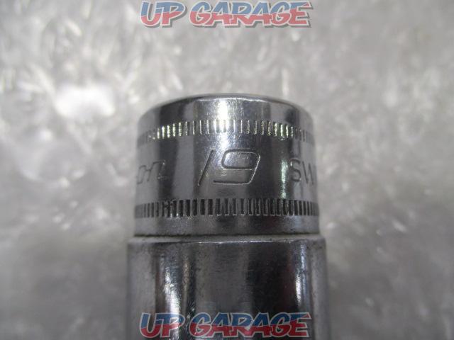 Snap-on (snap-on)
Frank drive 1/2 inch
Shallow socket
Product number: SWM191
12 angles
19mm]-03
