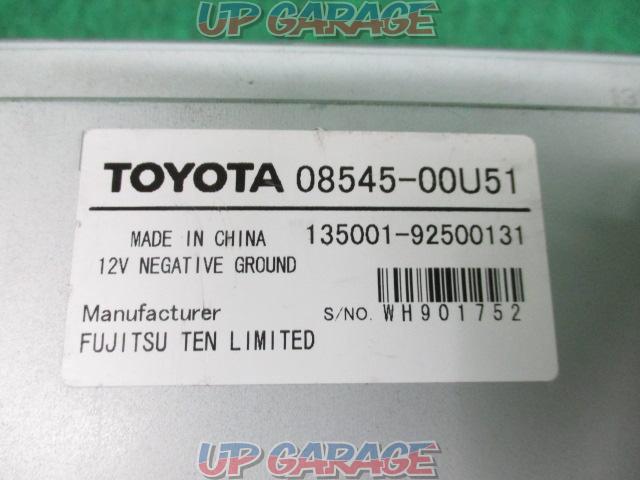 Toyota genuine
NSCT-W61
7V type VGA/200mm wide/Built-in one segment/CD/AUX/8GB memory navigation-04