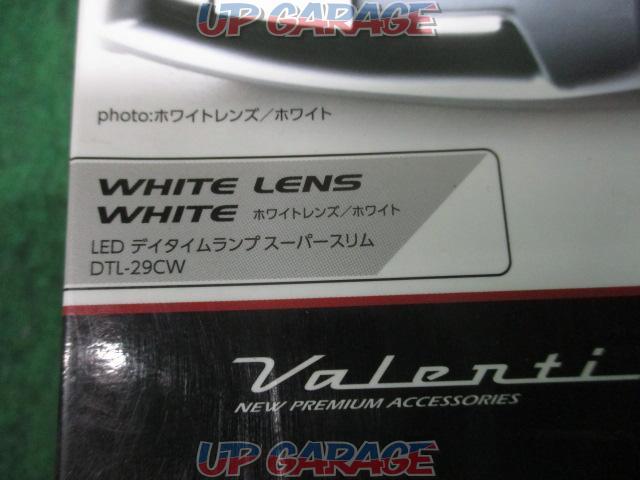 Valenti(ヴァレンティ) LEDデイタイムランプ スーパースリム ホワイトレンズ/ホワイト-02