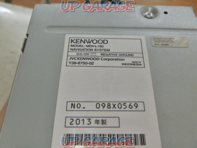 KENWOOD MDV-L100 CD/DVD/SD/USB/SD録音/AUX/MP3/WMA 2013年製 地図データ2012年-04