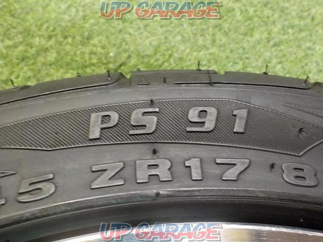 RAYS(レイズ) G-GAMES(ジーゲームス) 77F + Pinso PS91  205/45R17 2021年製-07