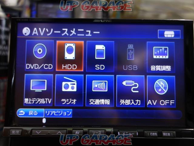【ALPINE】VIE-X088(X02304) 8型HDDナビ!!-04