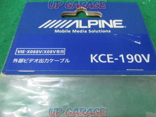  The price cut has closed !! 
ALPINE
KCE-190V-02