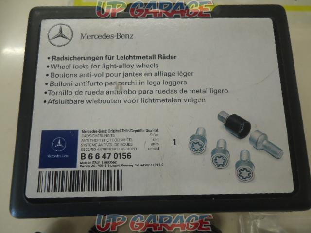 Mercedes-Benz genuine
For aluminum wheels
Rock
bolt
S class/2021~-02