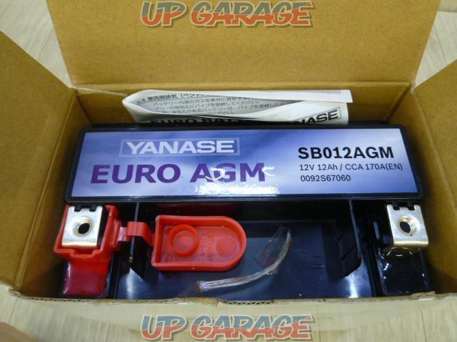 【その他】YANASE EURO AGM SB012AGM 輸入車用サブバッテリー-02