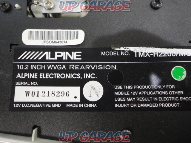 ALPINE TMX-R2200 10.2型フリップダウンモニター-06