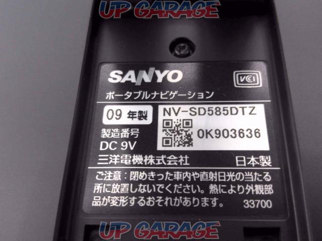 【SANYO】NV-SD585DTZ ポータブルナビゲーション-05
