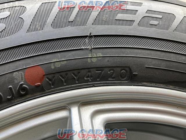 9
 with unused tire 
TOKYO
SHARIN
BUSTER
Brush
+
YOKOHAMA
BluEarth
AE-01
185 / 70-14
88S
4 pieces set-08
