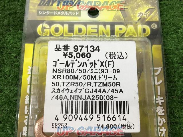 DAYTONA
(97134)
Golden pad X-03