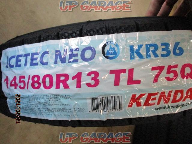 BRIDGESTONE ECOFORME SE-10 + 【新品タイヤ】 KENDA ICETEC NEO KR36-10