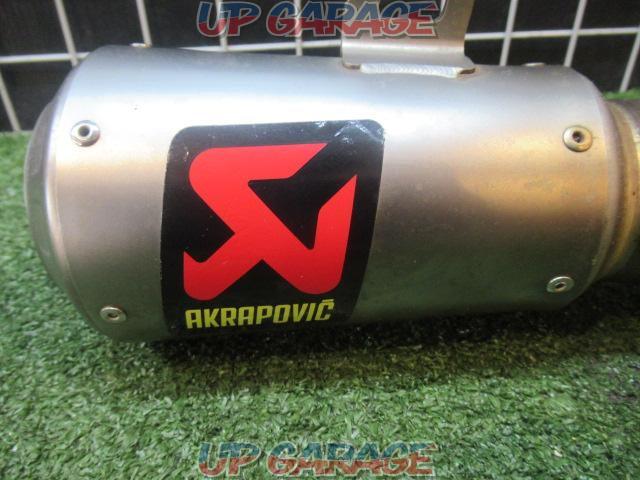 【AKRAPOVIC】ステンレススリップオンサイレンサー YZF-R25-03