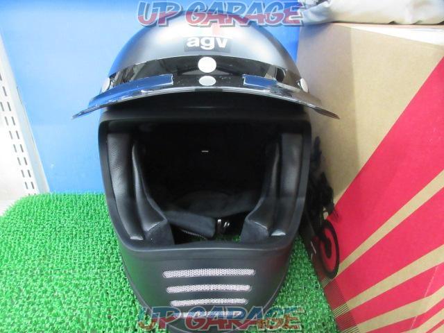 agv
X101
vintage off road helmet
Matt black
L size-02