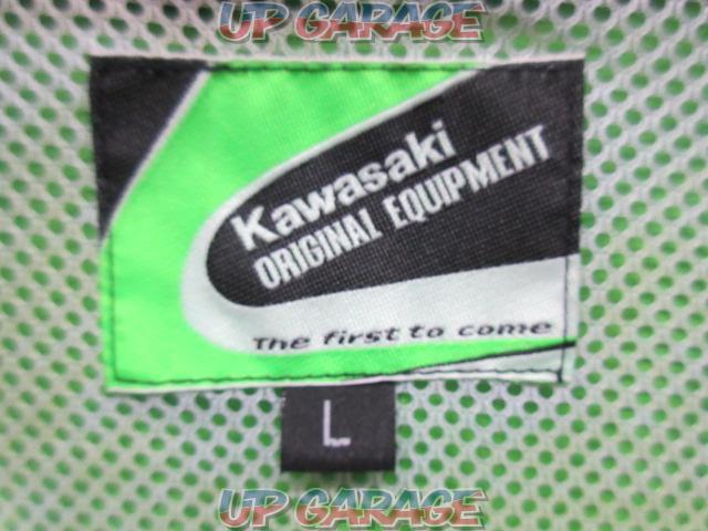 【KAWASAKI】J8907-0316-0318 ナイロンジャケット Lサイズ -07