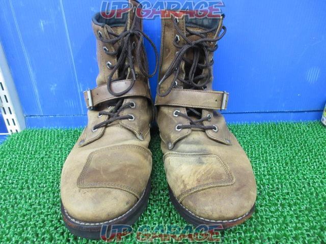 AVIREX leather boots
Size 27.5cm-03
