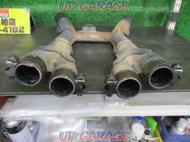 SUZUKI genuine
Exhaust pipe & intermediate pipe & heat guard
GSX1400 (year unknown) removed-06