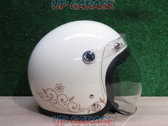 【未使用】 サイズフリー(レディース) ジェットヘルメット リード工業-05