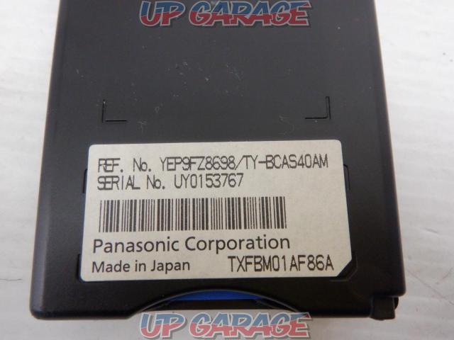 Panasonic
B-CAS card reader
YEP 9 FZ 8698 / TY-BCAS 40 AM-05