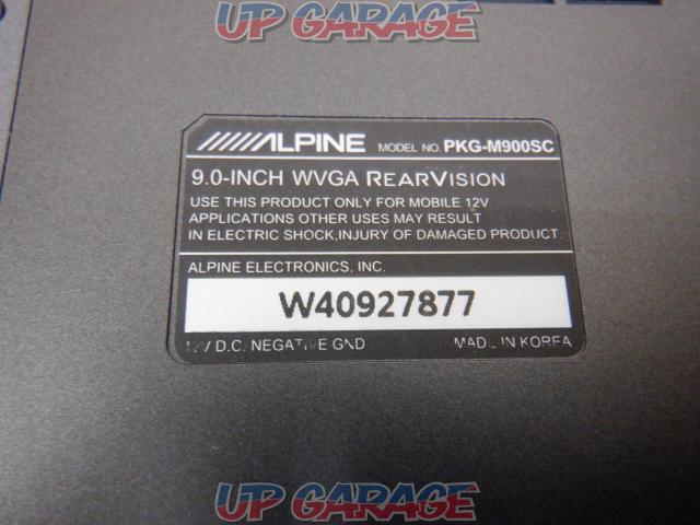 ALPINE PKG-M900SC(9型WVGAリアビジョン)-06