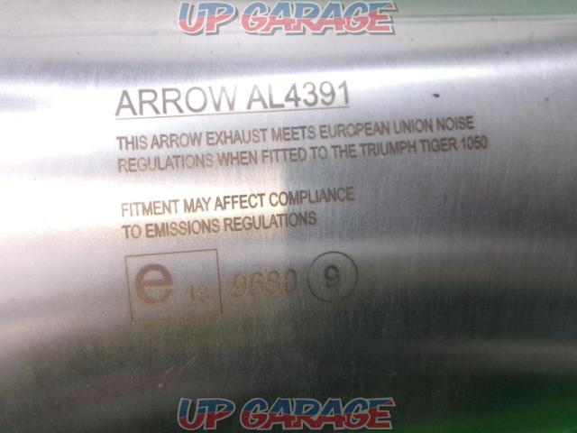 ARROW Tiger 1050 (removed from unknown model year) ARROW
61017TH
Slip-on silencer-09
