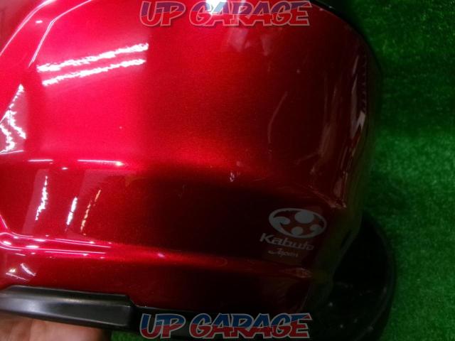 サイズL 【OGK】 KAZAMI システムヘルメット レッド-10