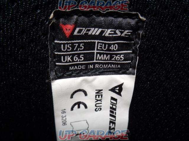 DAINESE (Dainese)
NEXUS
Racing boots
Black / White
40 size (equivalent to 26.5cm)-07