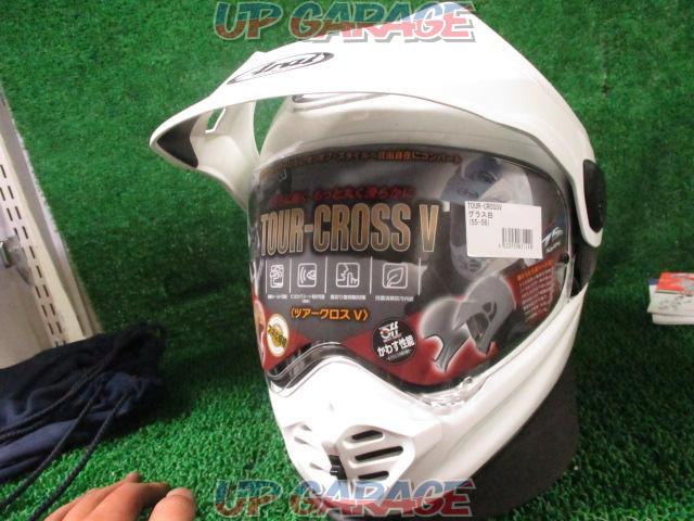 AraiTOUR-CROSS
Ⅴ
Off-road helmet
Glass White
Size: S (55-56cm)
Unused item-02