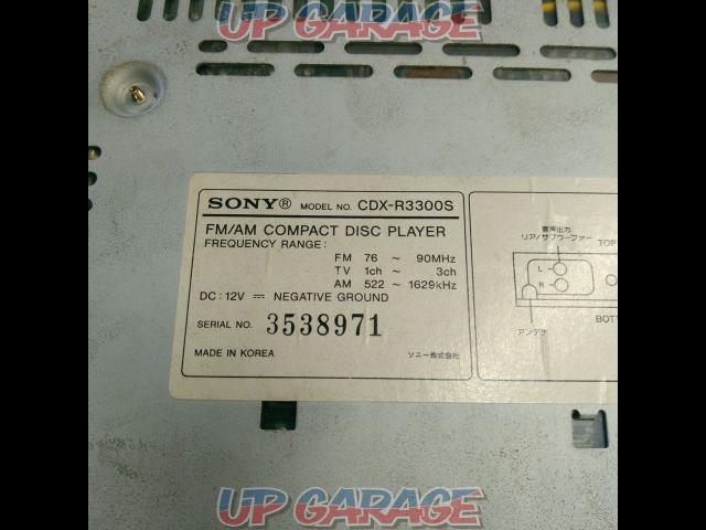 SONY CDX-R3300S
CD tuner-04