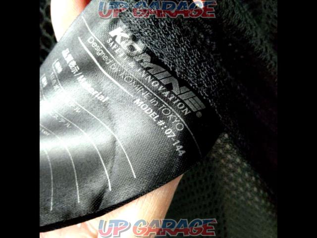 KOMINE (Komine)
07-144
JK-144
Reflect mesh jacket
Light gray / black
L size-04