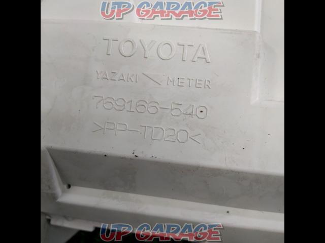 Toyota genuine (TOYOTA) VELLFIRE / 20 series
Genuine meter-05