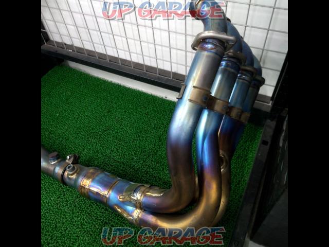 KAWASAKI
Genuine titanium exhaust pipe
+
External intermediate/silencer set
ZX-10R/Race base ('18 car removed)-02