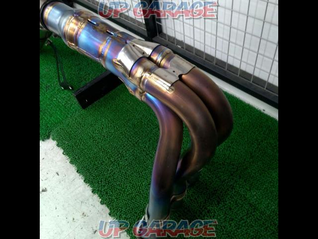 KAWASAKI
Genuine titanium exhaust pipe
+
External intermediate/silencer set
ZX-10R/Race base ('18 car removed)-05