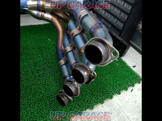 KAWASAKI
Genuine titanium exhaust pipe
+
External intermediate/silencer set
ZX-10R/Race base ('18 car removed)-07