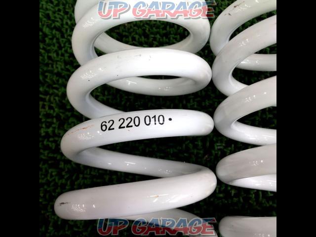 Unknown Manufacturer
Series winding spring
Free length: 220
ID: 62
Spring rate: 10K-02
