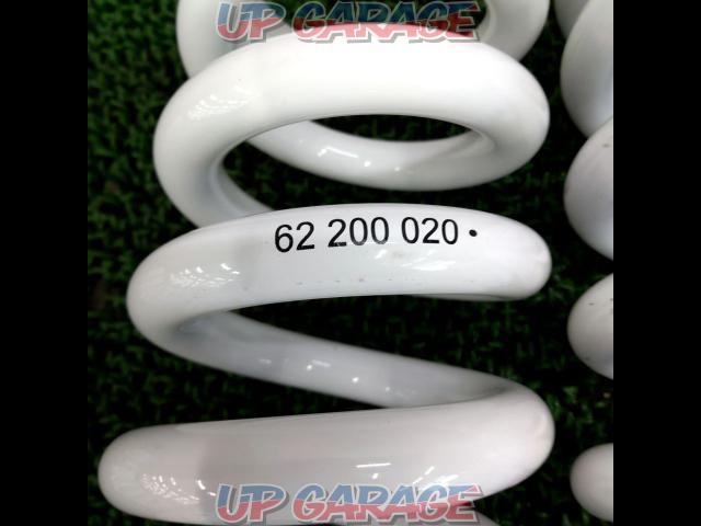 Unknown Manufacturer
Series winding spring
Free length: 220
ID: 62
Spring rate: 20K-02