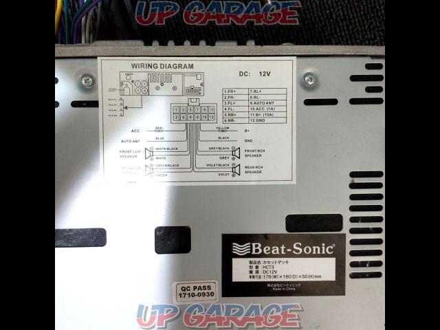 Beat-Sonic/ビートソニック HCT3 カセットデッキ-03