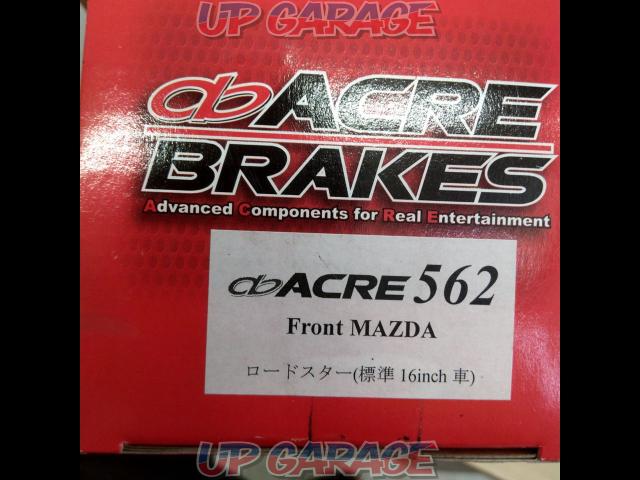 ACRE
BRAKES
Brake pad
Roadster NB8C-09