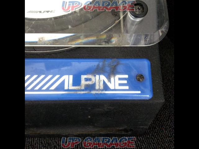 ALPINE SWR-204D BOX付きサブウーハー-03