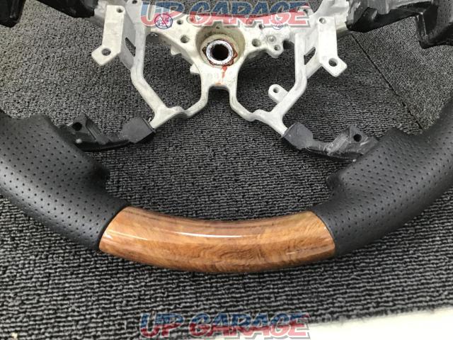 [Hiace / 200 system
Type 4 manufacturer unknown
Wood & Leather Steering-03