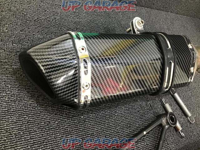 PCX125/150(JF56/KF18)Manufacturer unknown
Hexagon
Carbon style
Muffler-02