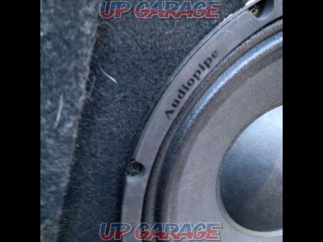 audiopipe APSP-1050 BOX付き ウーファー 2基-07