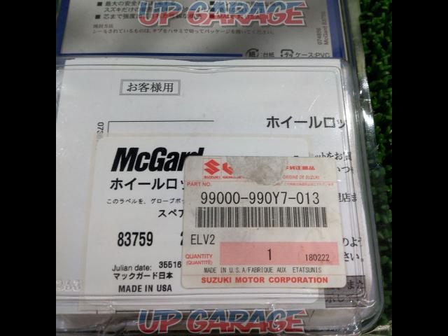 スズキ純正 McGard製ロックナット M12xP1.25-04