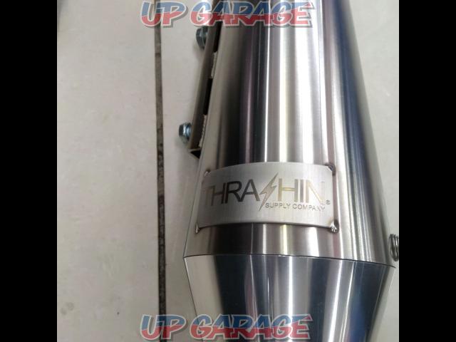 【18-24/ソフテイル】THRASIN Supply アンチ・リバーション・フルエキゾーストマフラー テーパーロウカラー-07