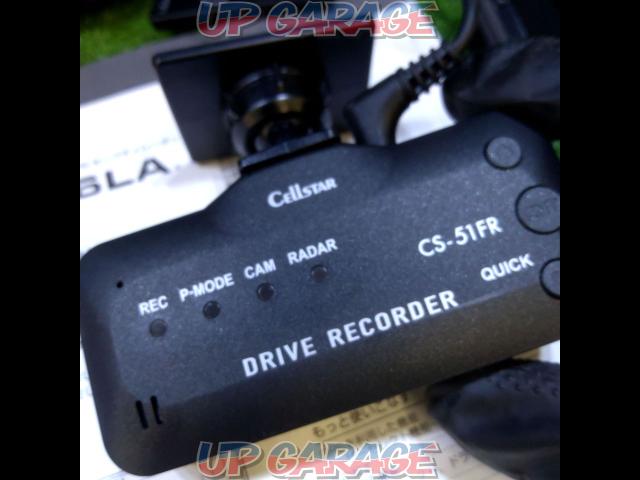 【CELLSTAR】AR-46LA レーダー探知機 + CS-51FR ドライブレコーダー-06