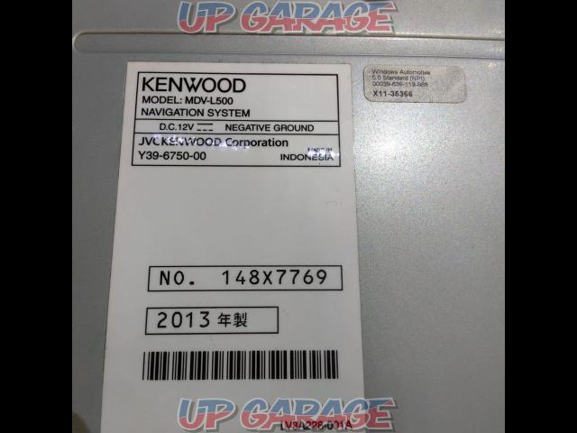 KENWOOD MDV-L500 2013年モデル-05
