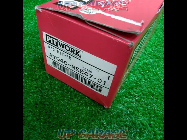 PIT
WORK
Brake pad AY040-NS847-01-02